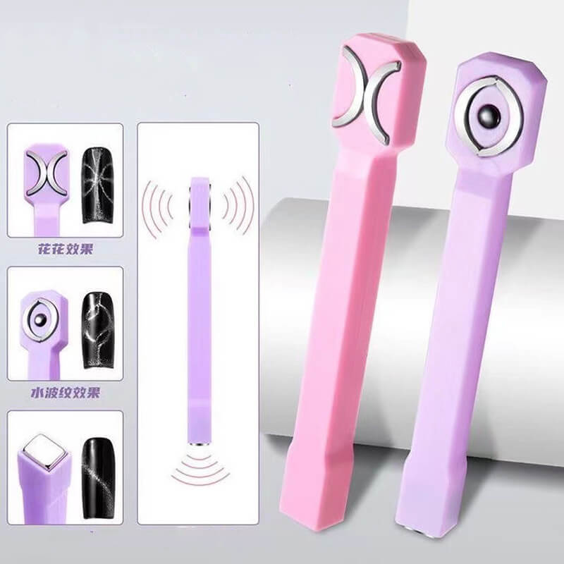 3-in-1 cat eye nail magnet tool for magnetic nail art designs