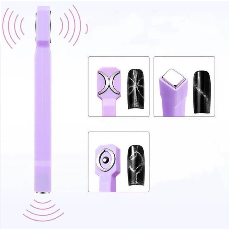 3-in-1 cat eye nail magnet tool for magnetic nail art designs
