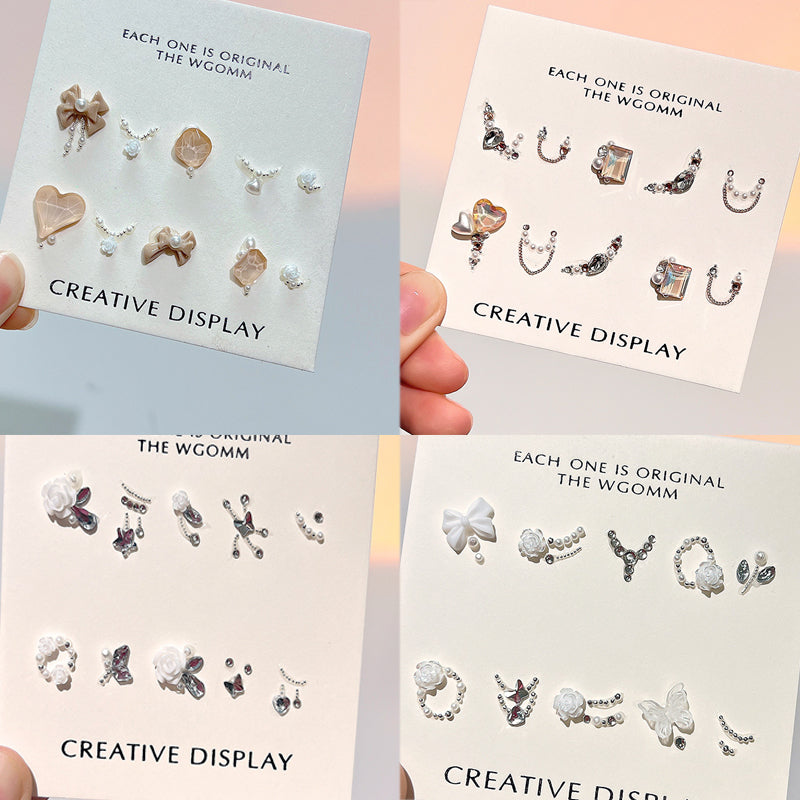 Nail Rhinestone Designed Nail Gem Nail DIY Decoration