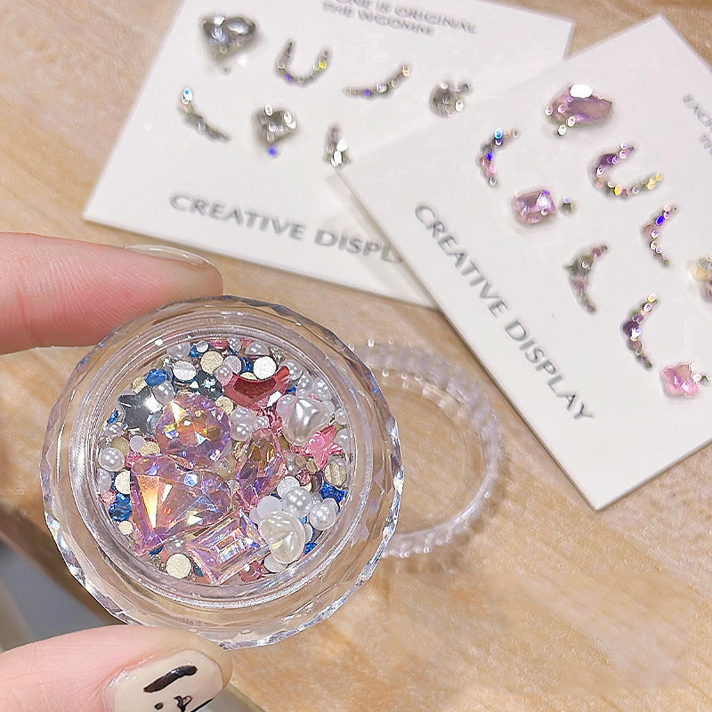 Nail Gem Design Kit Rhinestone for Nail DIY Designed Nail Decoration
