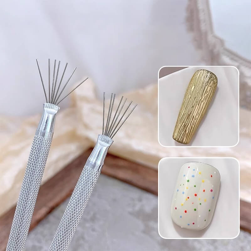 Multifunction 7 Needle Nail Art Wire Pen