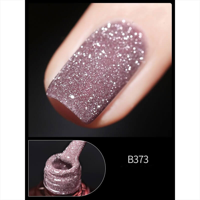 Glitter Nail Gel Shine Like Diamond Sparkle Gel for Nail Art