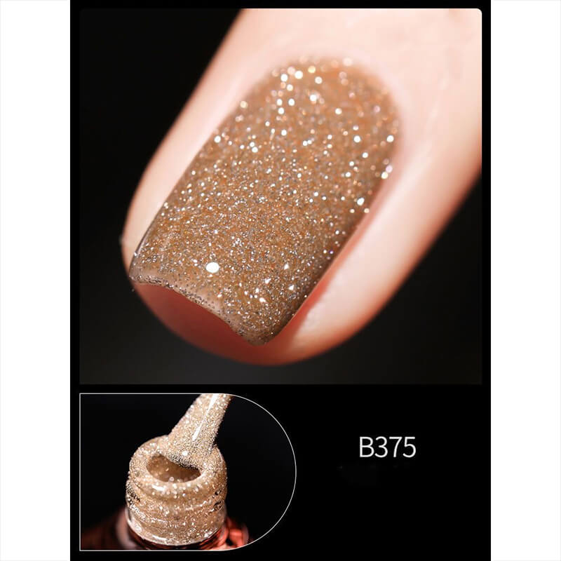 Glitter Nail Gel Shine Like Diamond Sparkle Gel for Nail Art