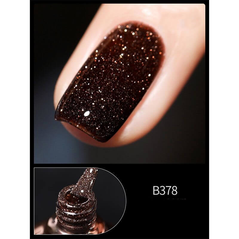Glitter Nail Gel Shine Like Diamond Sparkle Gel for Nail Art