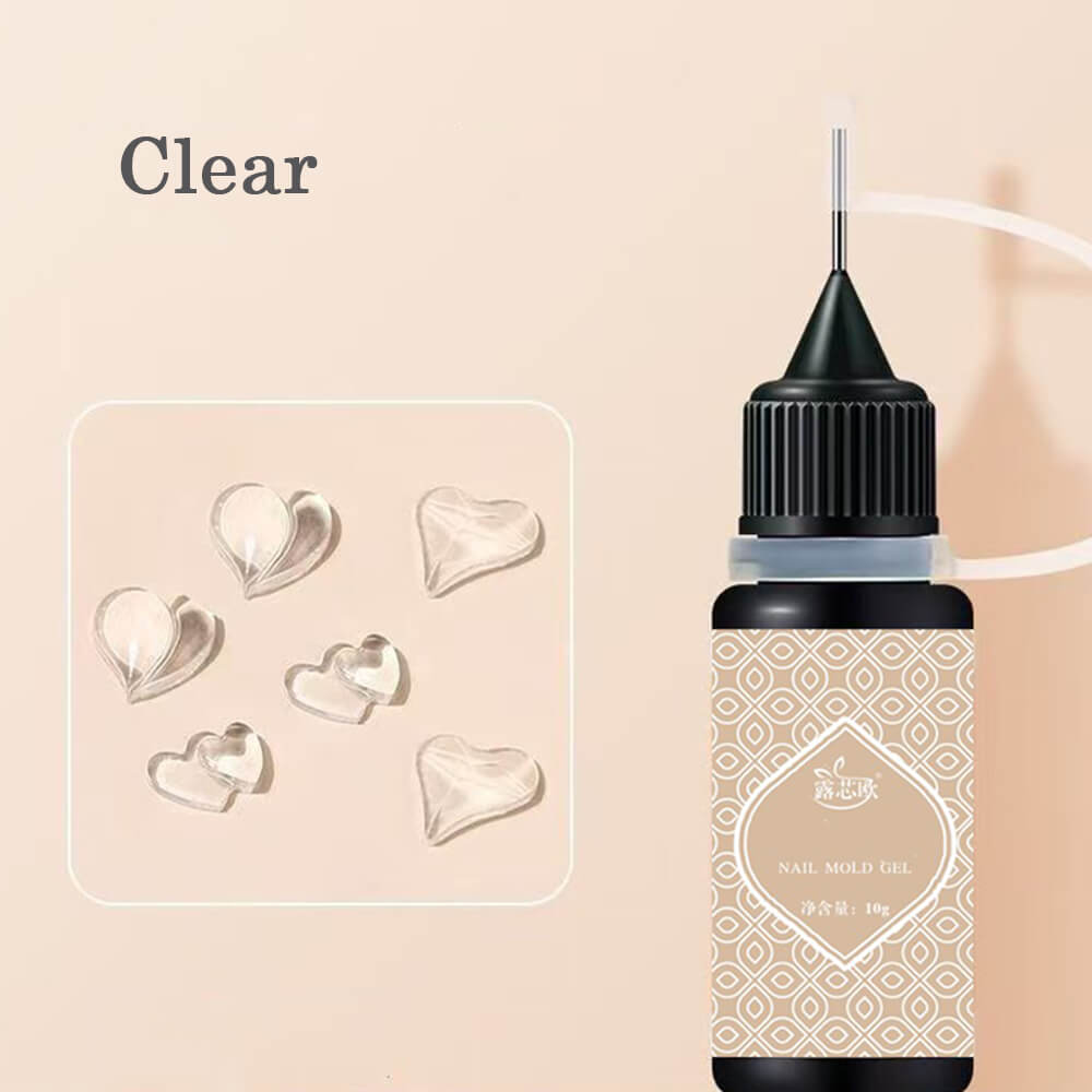 3D Nail Art Resin No-Wipe UV Gel Molding Gel