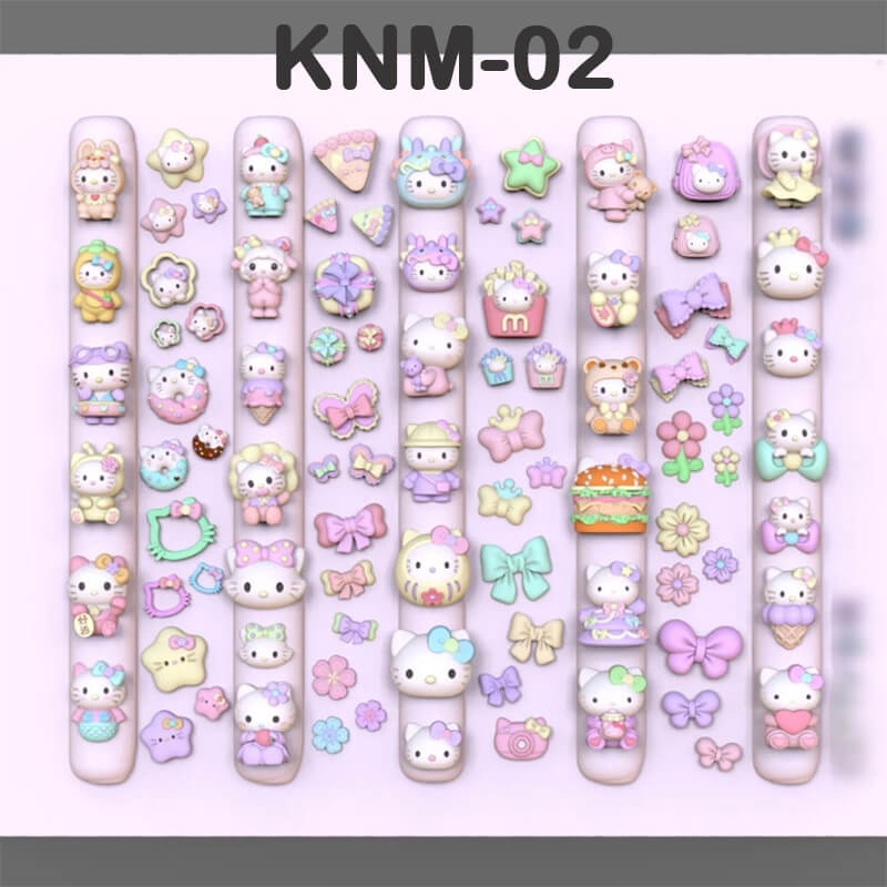 Cute Kitty Nail Art Silicone Mold 3D Nail Art