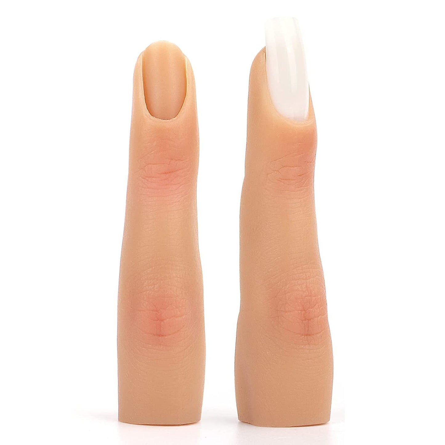 Soft Silicone Practice Finger Flexible Nail Art Traning Tool