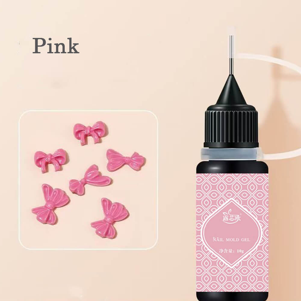 3D Nail Art Resin No-Wipe UV Gel Molding Gel