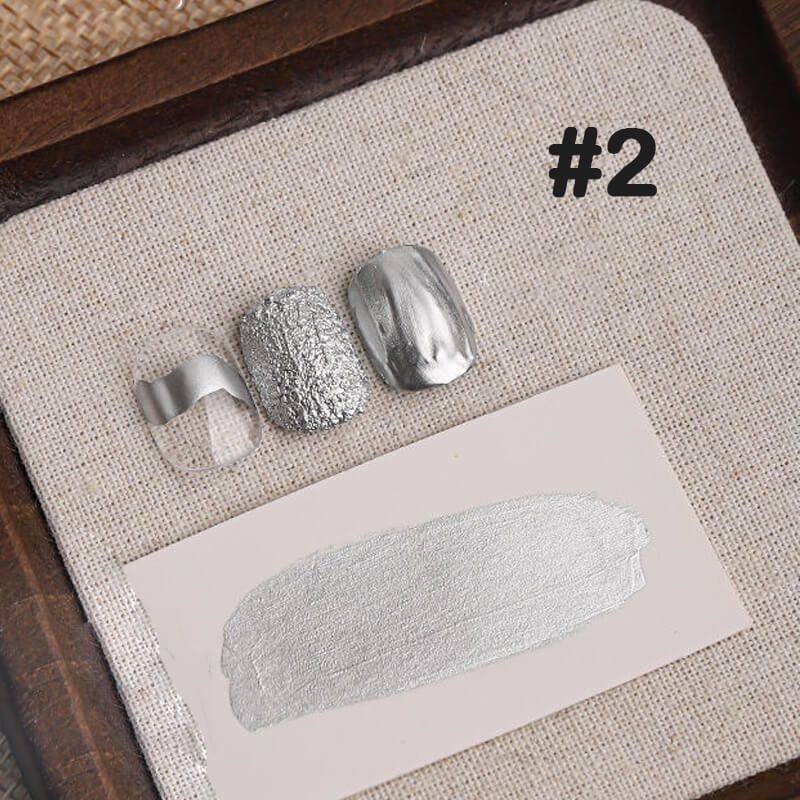 Quick-Dry Metallic Blooming Liquid – Gold, Silver & Copper Nail Ink