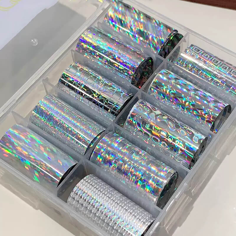 2 in 1 Nail Foil Transfer Gel – Stamping Plate & Foil Printing Adhesive