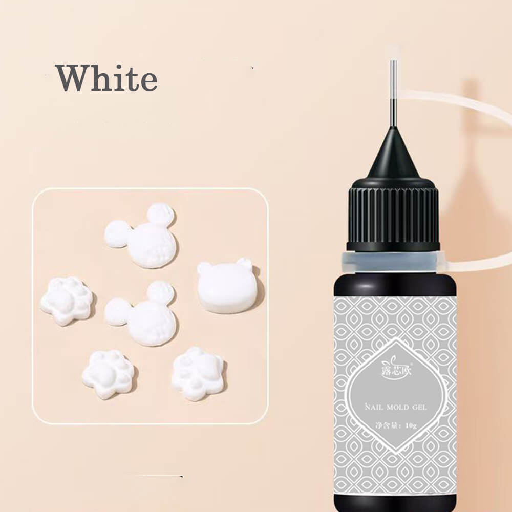 3D Nail Art Resin No-Wipe UV Gel Molding Gel