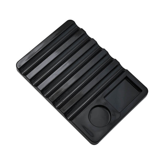 5-Slot Nail Art Brush Holder with Built-in Palette