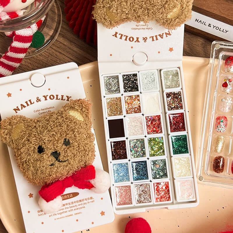 18-Color Pat Painting Gel Set