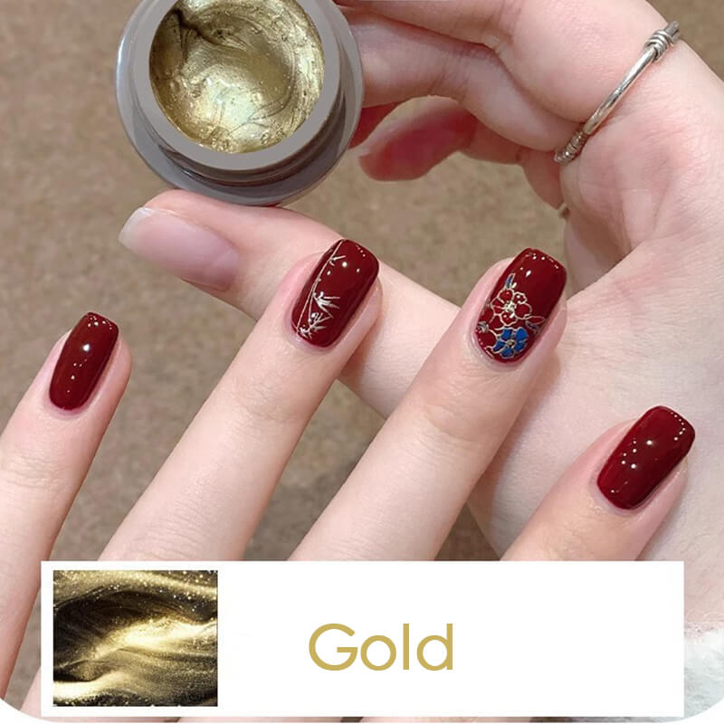 Glod Sliver Nail Transfer Gel Nail Stamping Gel
