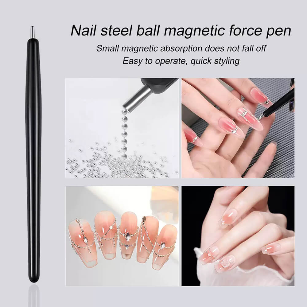 Multifunctional Nail Art Cat Eye Magnet Pen