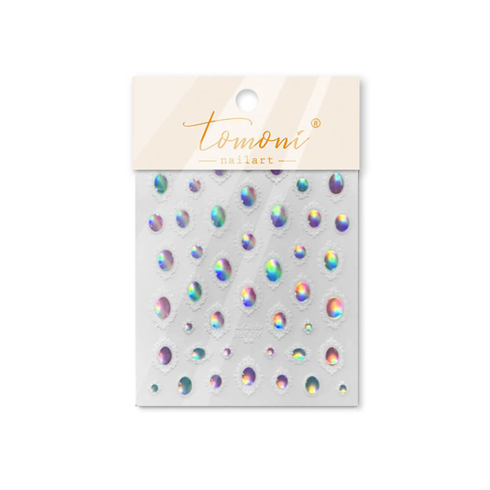 Retro Cat Eye Aurora Nail Art Stickers