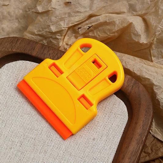 Nail Art Stamping Scraper & Spatula – Stainless Steel Engraved Plate Transfer Tool