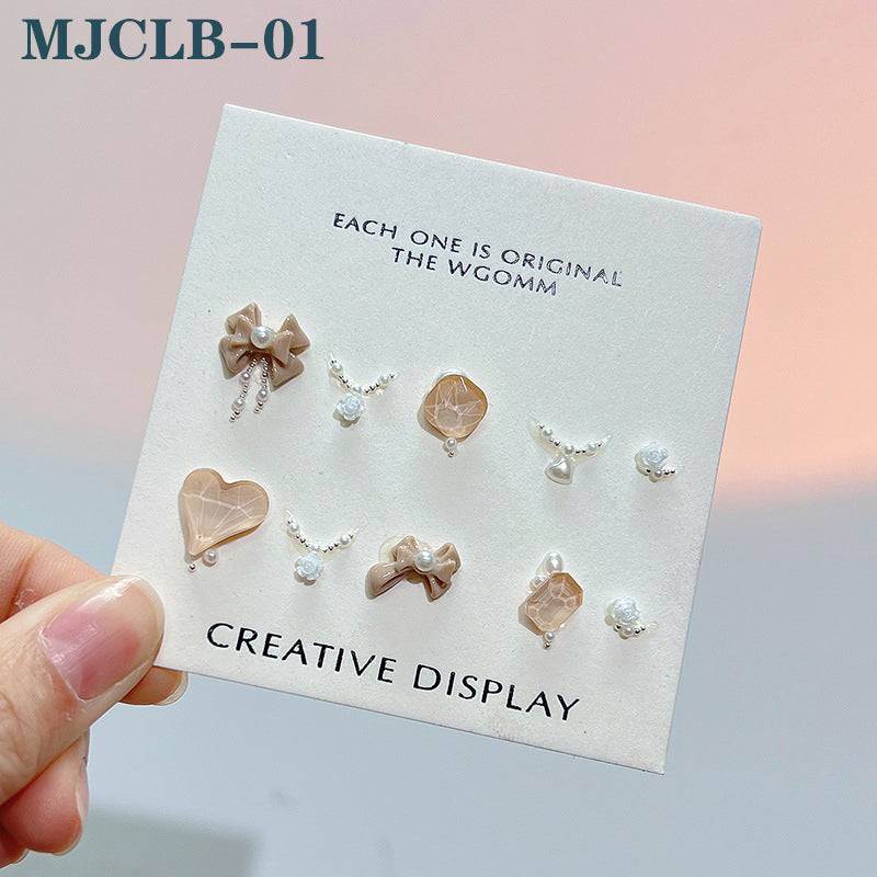 Nail Rhinestone Designed Nail Gem Nail DIY Decoration