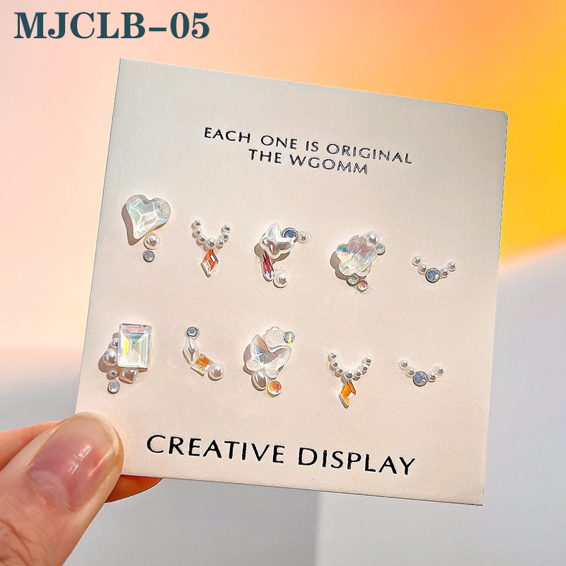 Nail Rhinestone Designed Nail Gem Nail DIY Decoration