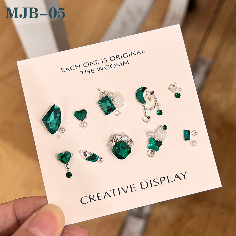 Nail Gem Design Kit Rhinestone for Nail DIY Designed Nail Decoration