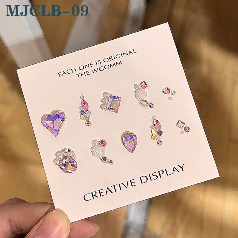 Nail Rhinestone Designed Nail Gem Nail DIY Decoration