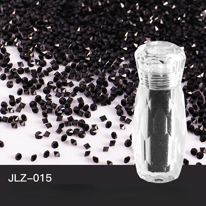 Ultra Mini Rhinestone Nail Art AB Gem Glitter Diamond Beads Nail Decals