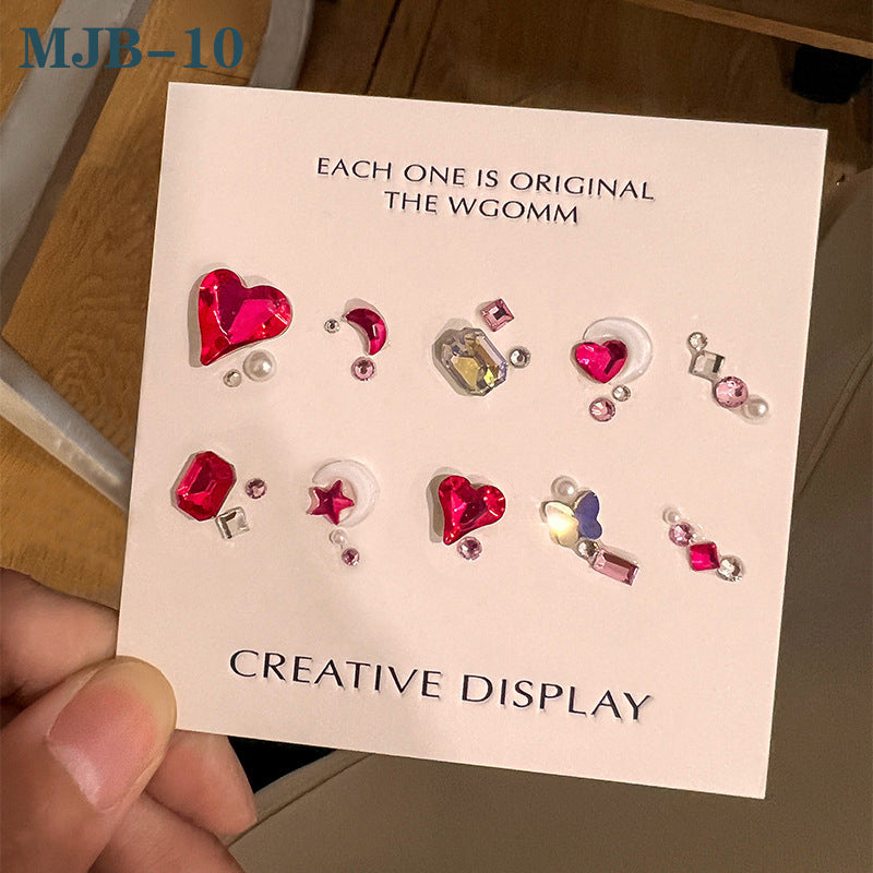 Nail Gem Design Kit Rhinestone for Nail DIY Designed Nail Decoration