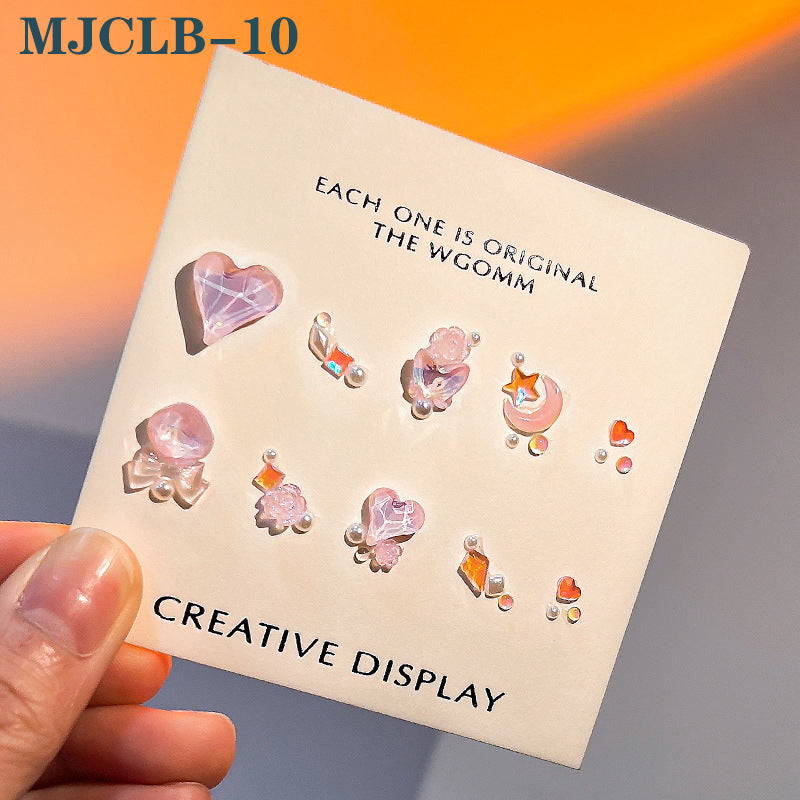 Nail Rhinestone Designed Nail Gem Nail DIY Decoration