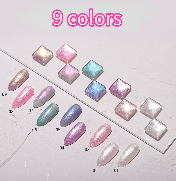 Pearl Shell Gel Polish Polarized Glitter Gel Nail Polish
