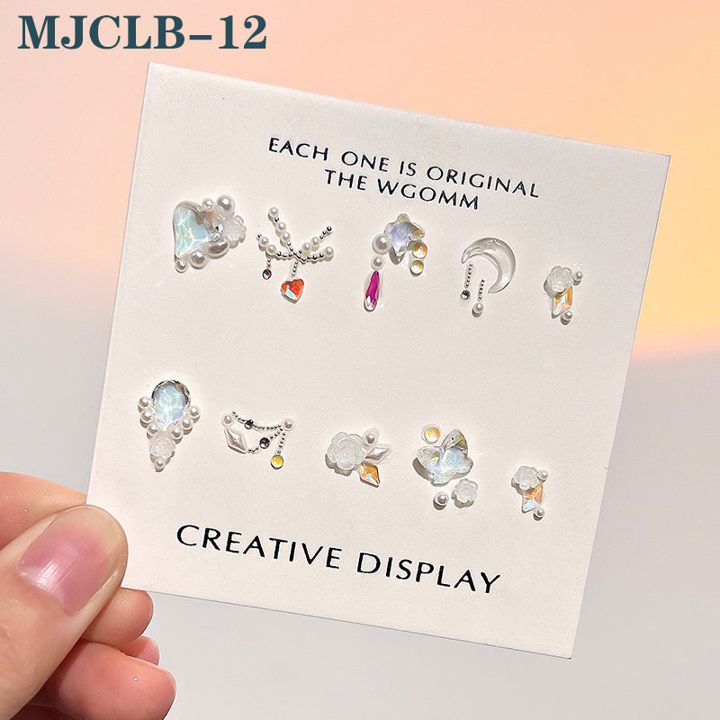 Nail Rhinestone Designed Nail Gem Nail DIY Decoration