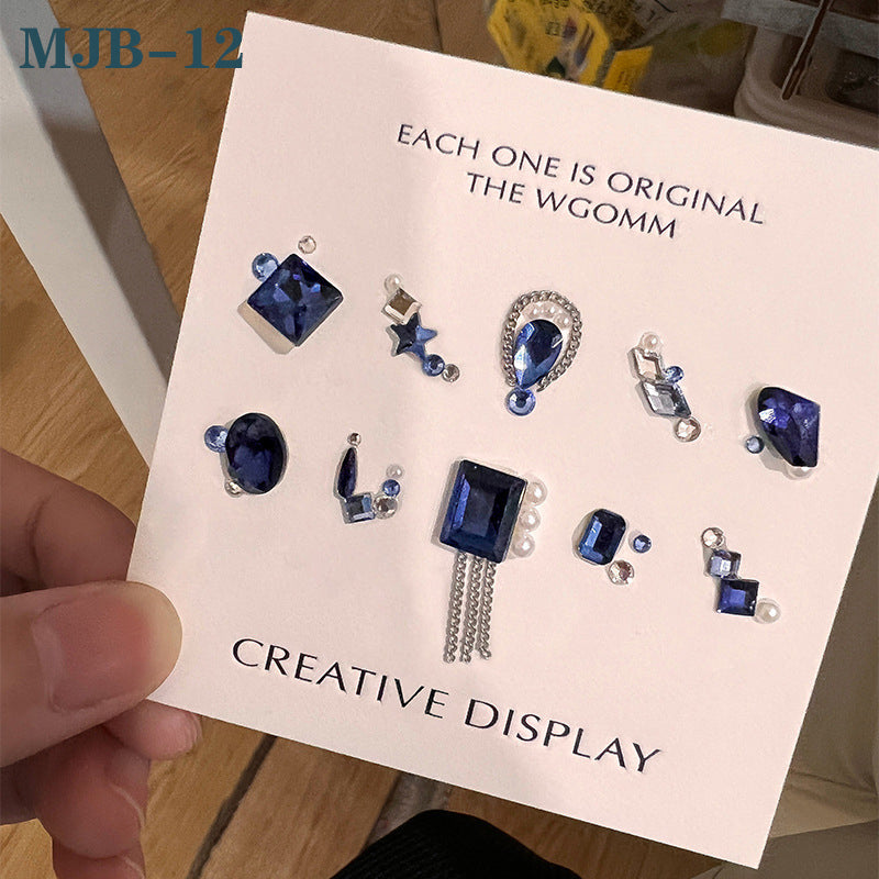 Nail Gem Design Kit Rhinestone for Nail DIY Designed Nail Decoration