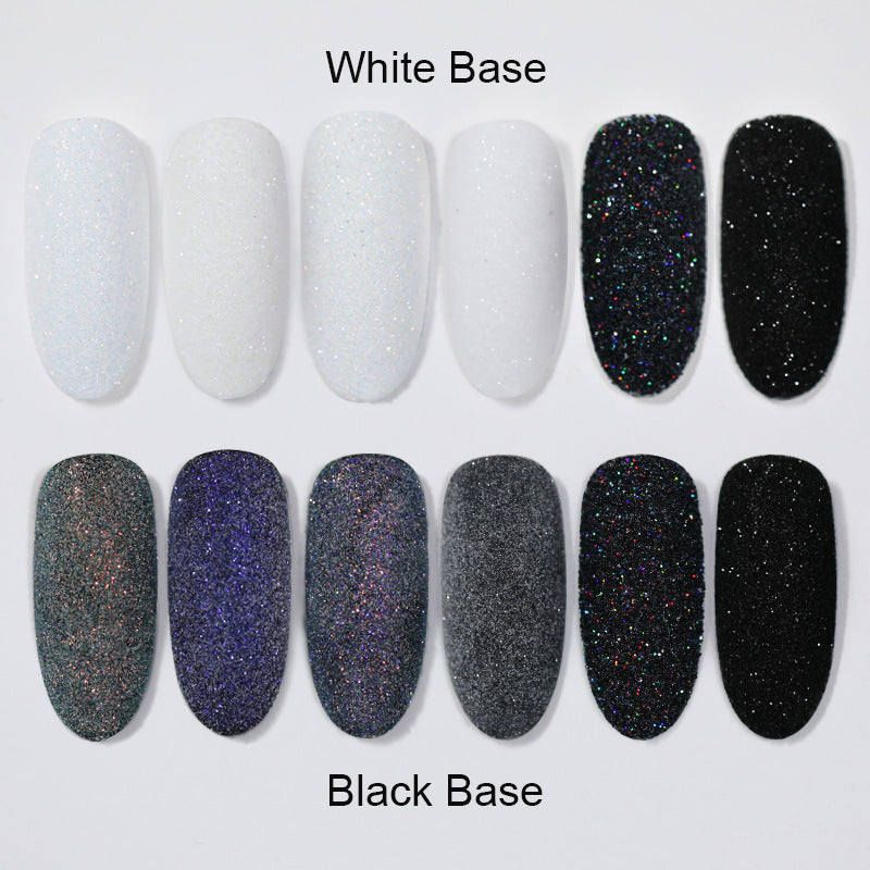 Holographic Ultra Fine Glitter Powder Shiny Sugar Effect Nail Powder
