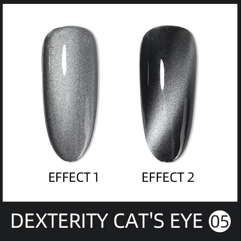 9D Cat-Eye Gel Nail Polish Magnetic Gel Polish Glitter UV Gel Nail Polish