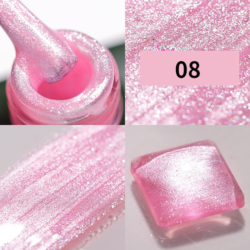 Pearl Shell Gel Polish Polarized Glitter Gel Nail Polish