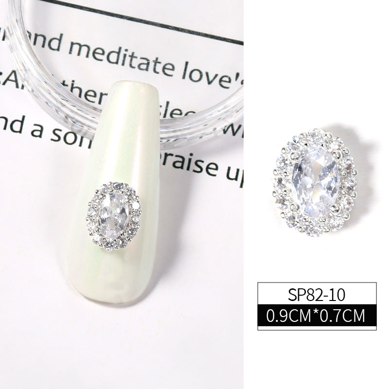 3D Shiny Zircon Rhinestone Nail Decoration Diamond