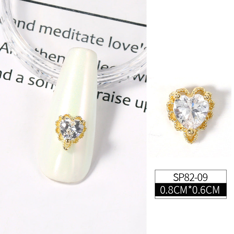 3D Shiny Zircon Rhinestone Nail Decoration Diamond