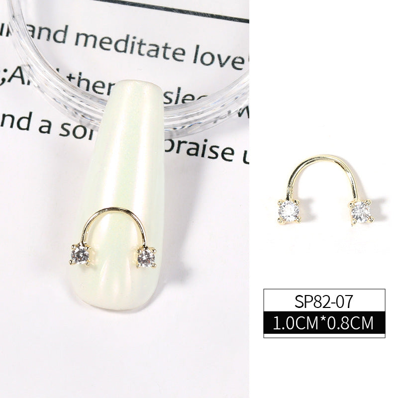 3D Shiny Zircon Rhinestone Nail Decoration Diamond