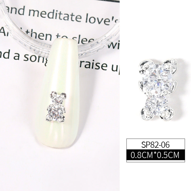 3D Shiny Zircon Rhinestone Nail Decoration Diamond