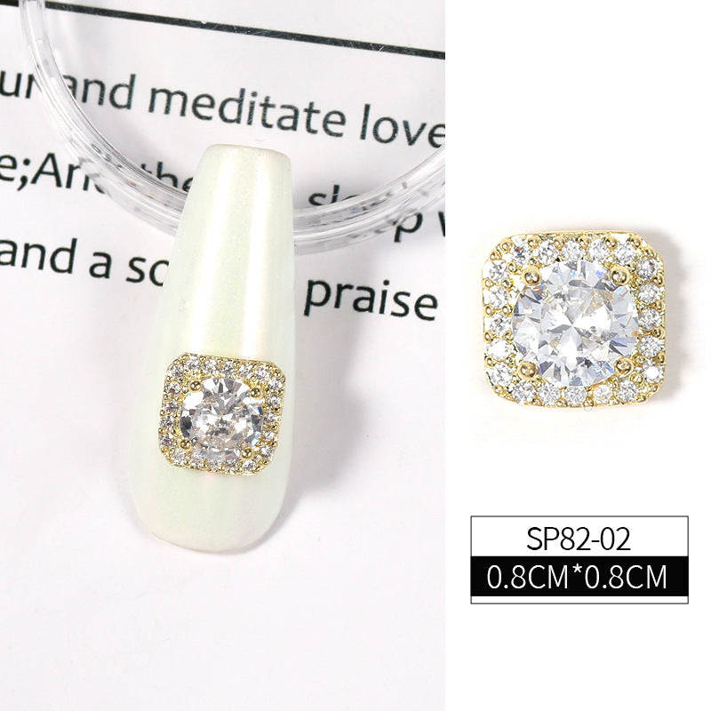 3D Shiny Zircon Rhinestone Nail Decoration Diamond
