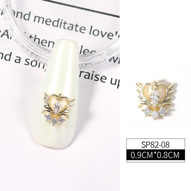 3D Shiny Zircon Rhinestone Nail Decoration Diamond