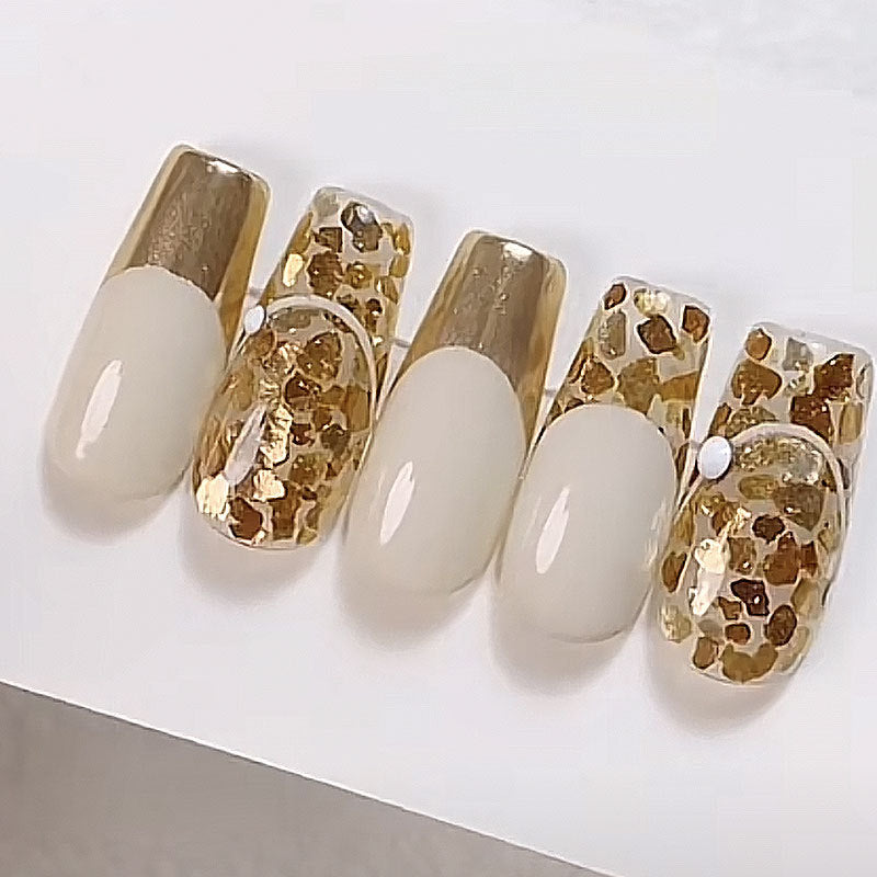Nail Art Mica Sheet Irregular Copper Sheet for Nail Decals