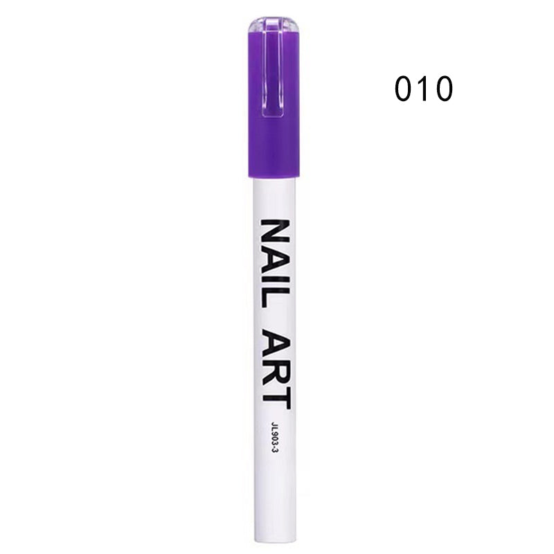 12 Colors Nail Art Pen Set Drawing Pens for Nail Art DIY Tools