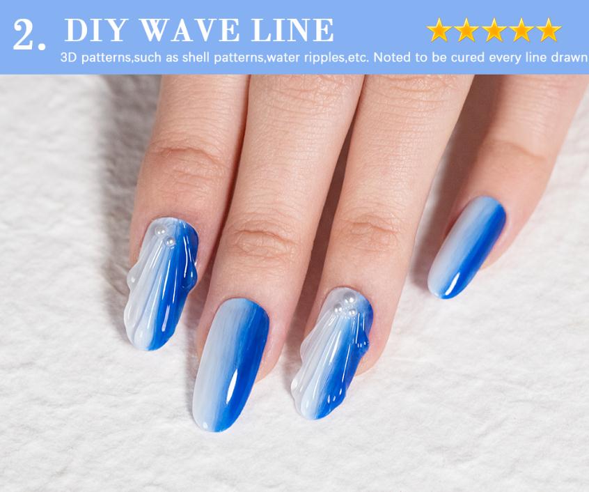 5in1 Super Diamond Glue Nail Gel Strong Adhesive for DIY