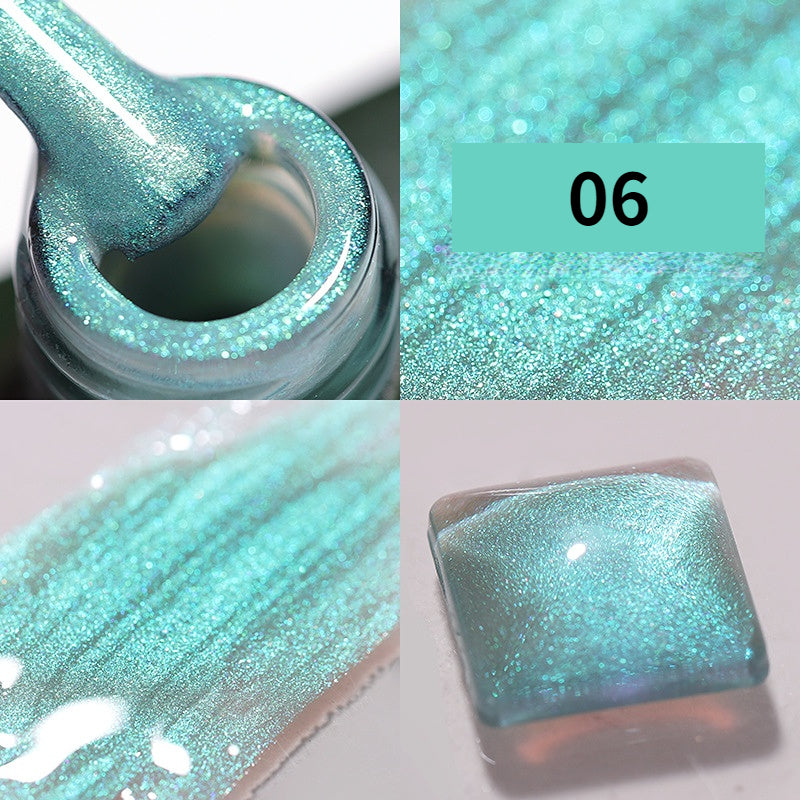 Pearl Shell Gel Polish Polarized Glitter Gel Nail Polish