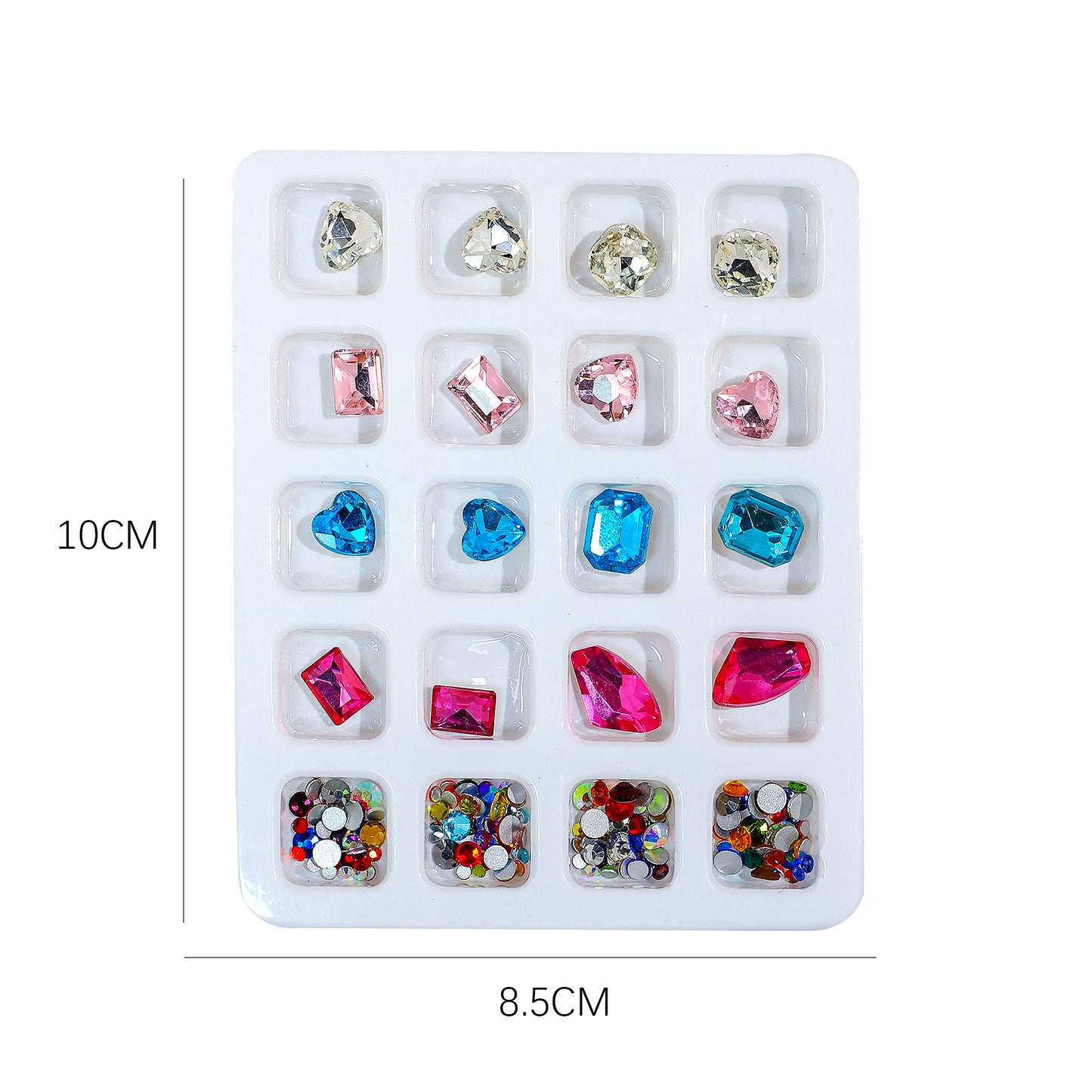 Nail Art Rhinestones Gems Jewelry Arts Crafts Nail Decor