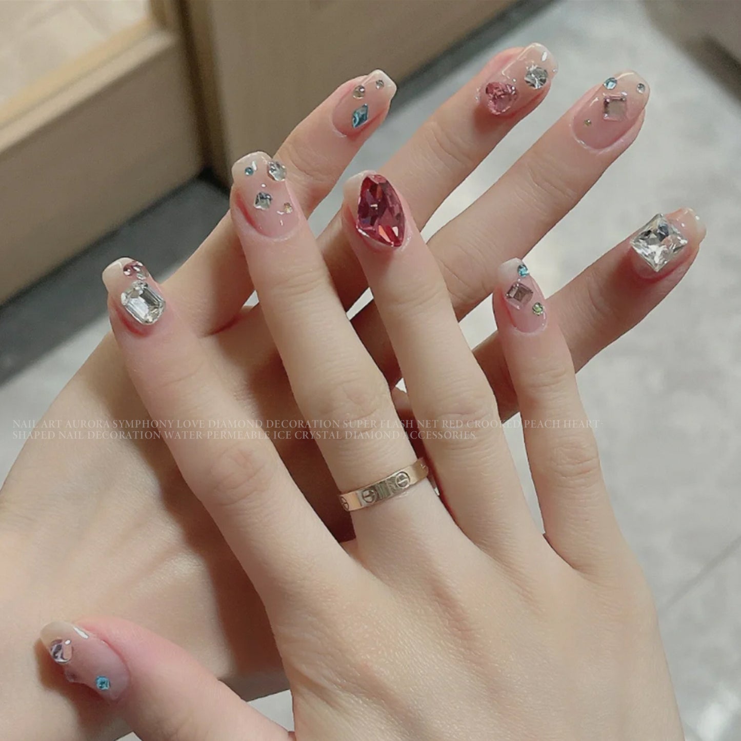 Nail Art Rhinestones Gems Jewelry Arts Crafts Nail Decor