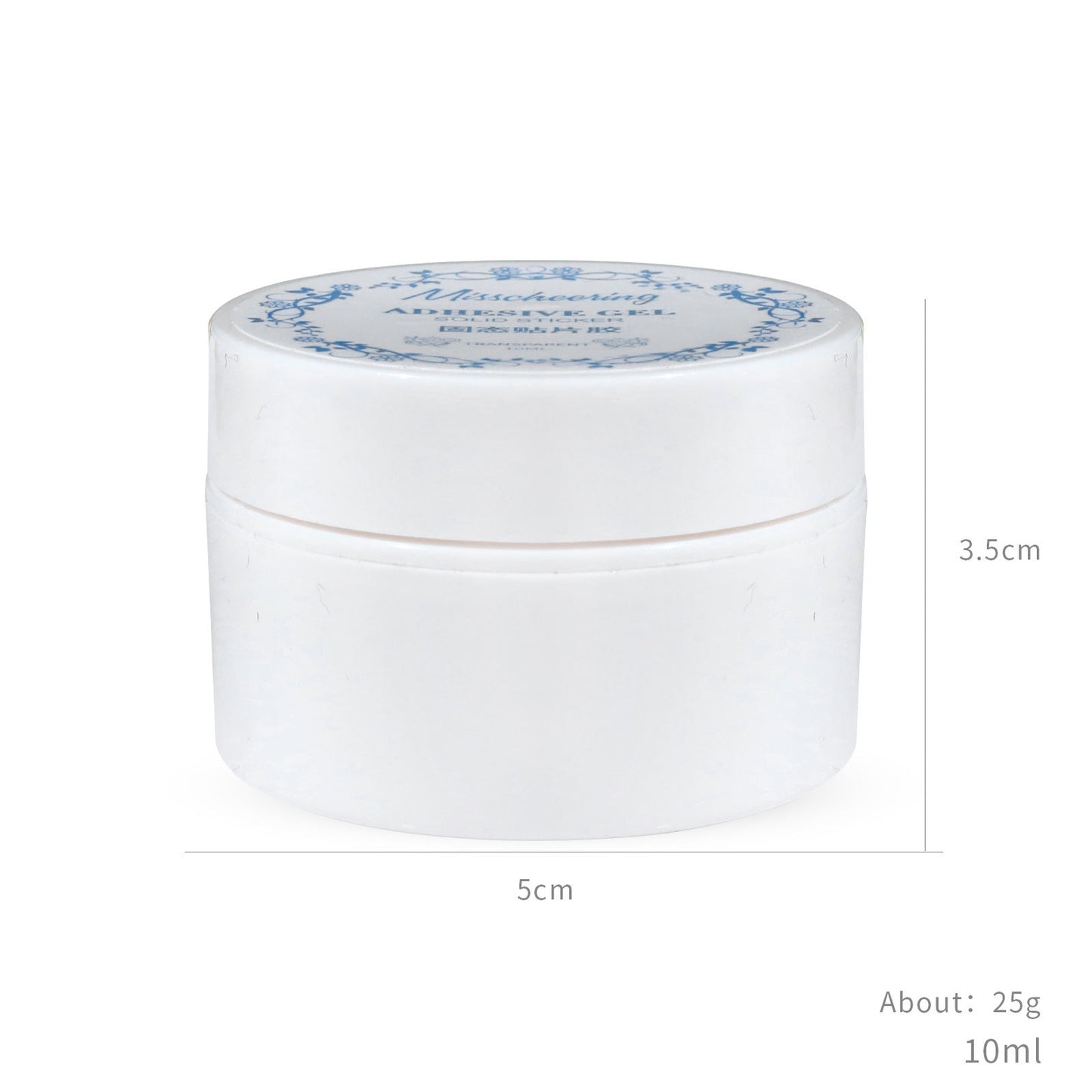 Nail Art Wipe-Off Rhinestone Glue Gel Adhesive Glue Gel