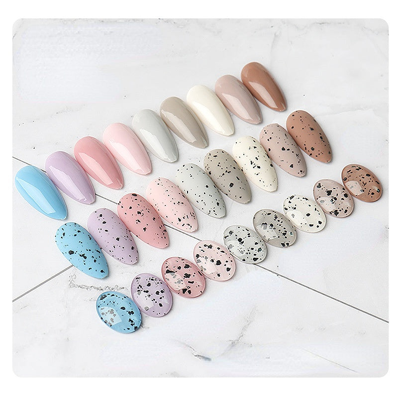 Eggshell Gel Nail Polish Varnish UV Gel