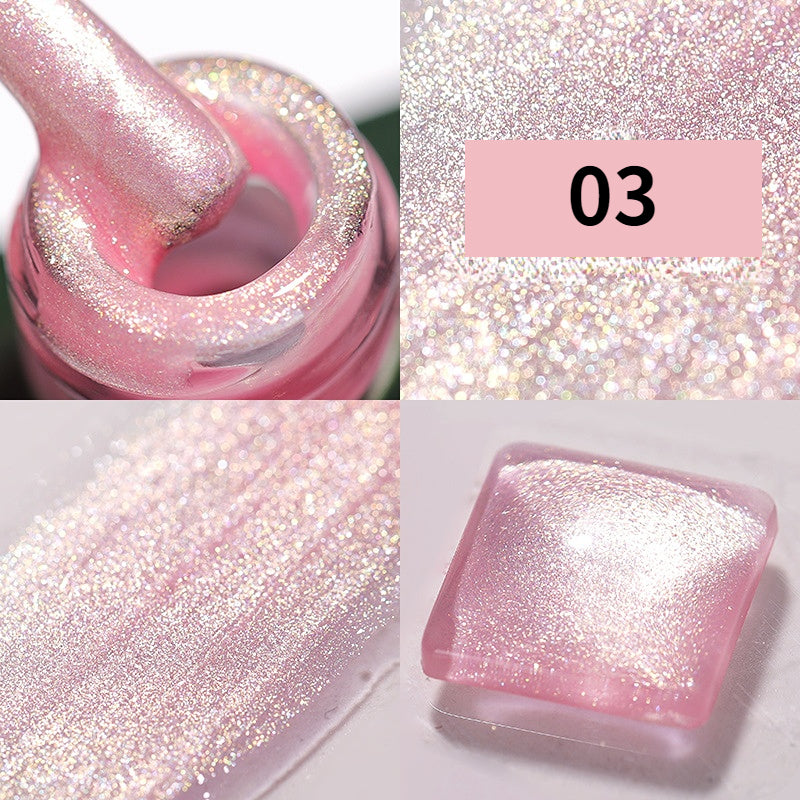 Pearl Shell Gel Polish Polarized Glitter Gel Nail Polish