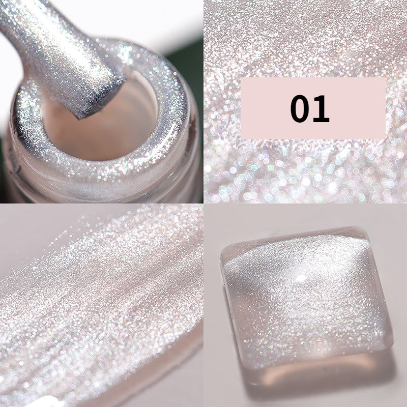 Pearl Shell Gel Polish Polarized Glitter Gel Nail Polish